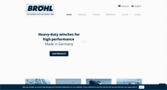Desktop Screenshot of broehl.com